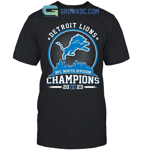 Detroit Lions 2023 Champions T Shirt