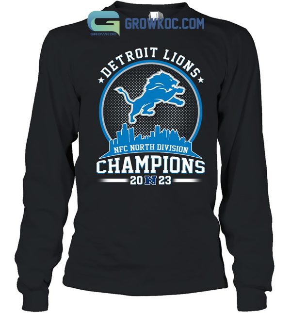 Detroit Lions 2023 Champions T Shirt