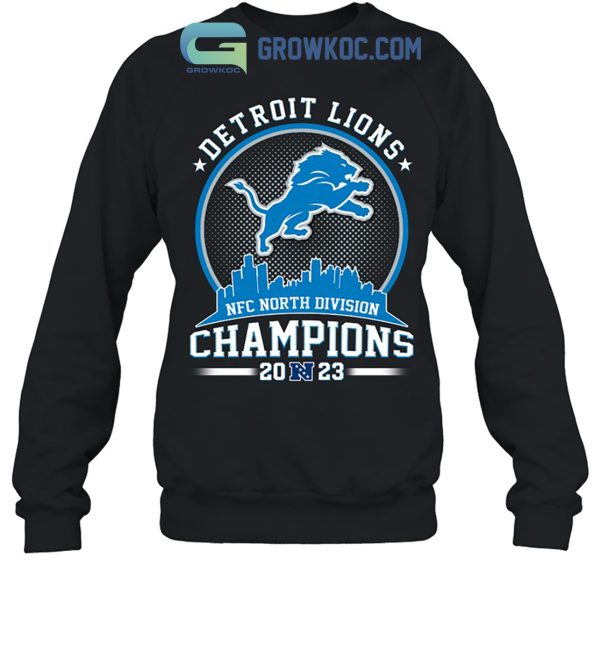 Detroit Lions 2023 Champions T Shirt