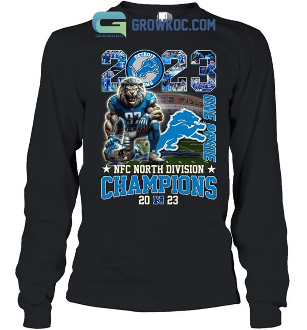 Detroit Lions 2023 One Pride Hoodie T Shirt