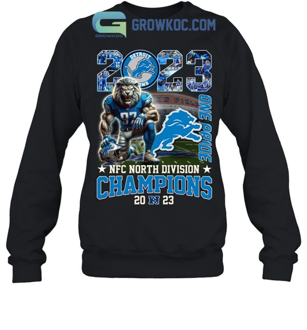 Detroit Lions 2023 One Pride Hoodie T Shirt