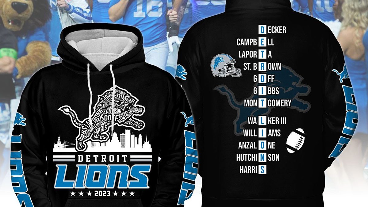 Detroit Lions One Pride Champions T Shirt - Growkoc