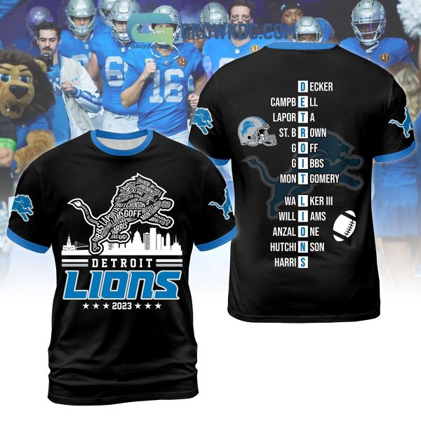 Detroit Lions One Pride Champions T Shirt