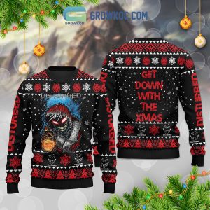 Disturbed Band Get Down With The Xmas Merry Christmas Ugly Sweater