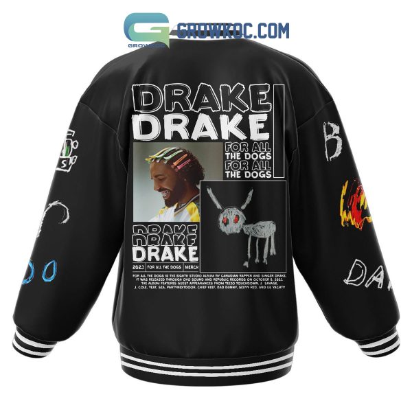 Drake For All The Dogs Baseball Jacket