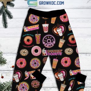 Dunkin’ Donuts Twinkle Kind Of Girl Christmas Fleece Pajamas Set
