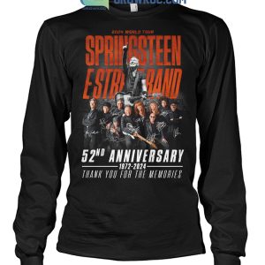 E Street Band And Bruce Springsteen 52 Years Of Memories T-Shirt