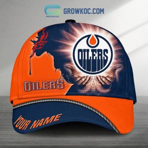 Edmonton Oilers Personalized Sport Fan Cap
