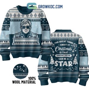 Elton John Someone Like Me Can Be A Star Ugly Sweater