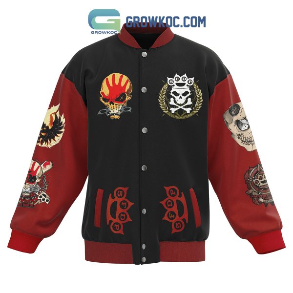 Five Finger Death Punch Trying To Live Baseball Jacket