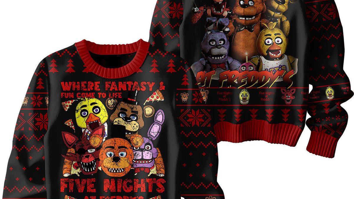 Freddy 2025 christmas sweater