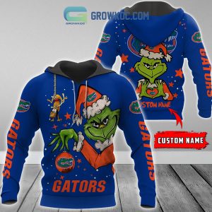 Florida Gators Grinch Christmas Personalized NCAA Hoodie Shirts