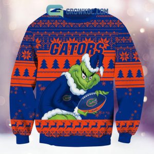 Florida Gators Grinch NCAA Christmas Ugly Sweater