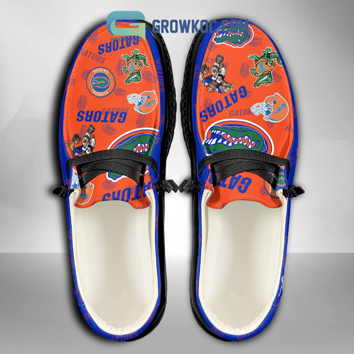 Florida Gators Supporters Gift Merry Christmas Custom Name Hey Dude Shoes