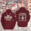Florida State Seminoles 16 Time Conference Champions Black Design Hoodie Shirts