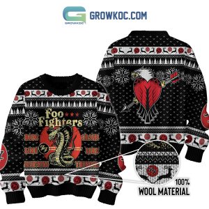 Foo Fighters Ride Like Lighting Ugly Sweater