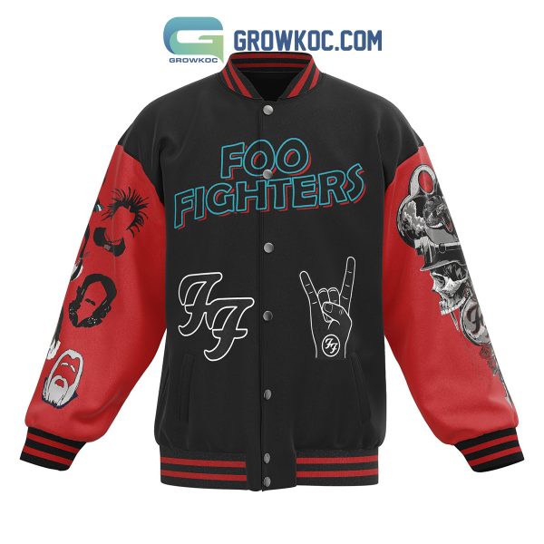 Foo Fighters Too Strong To Lose Baseball Jacket