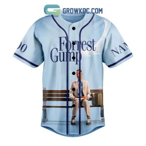 Forrest Gump Tom Hanks Personalized Baseball Jersey