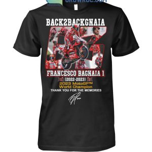 Francesco Bagnaia 2023 MotoGP World Chmapion T-Shirt