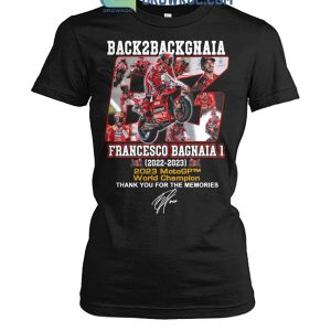 Francesco Bagnaia 2023 MotoGP World Chmapion T-Shirt