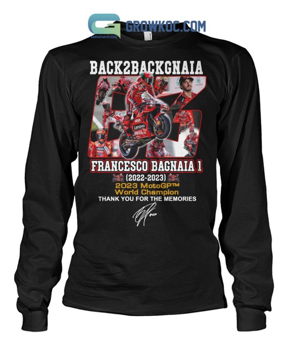 Francesco Bagnaia 2023 MotoGP World Chmapion T-Shirt