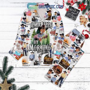 George Strait Cowboys Christmas Polyester Pajamas Set