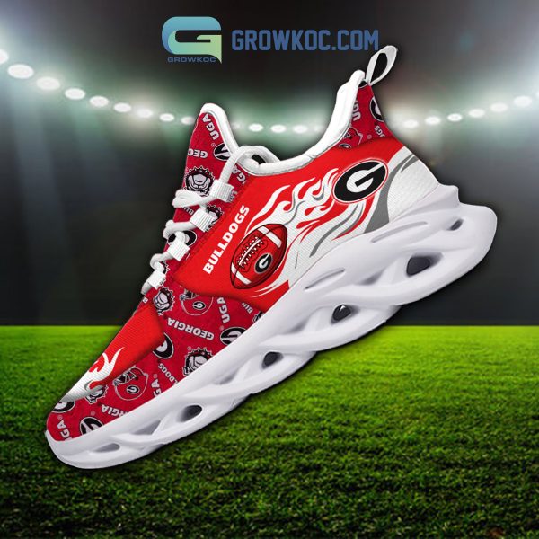 Georgia Bulldogs Fan Personalized Max Soul Sneaker