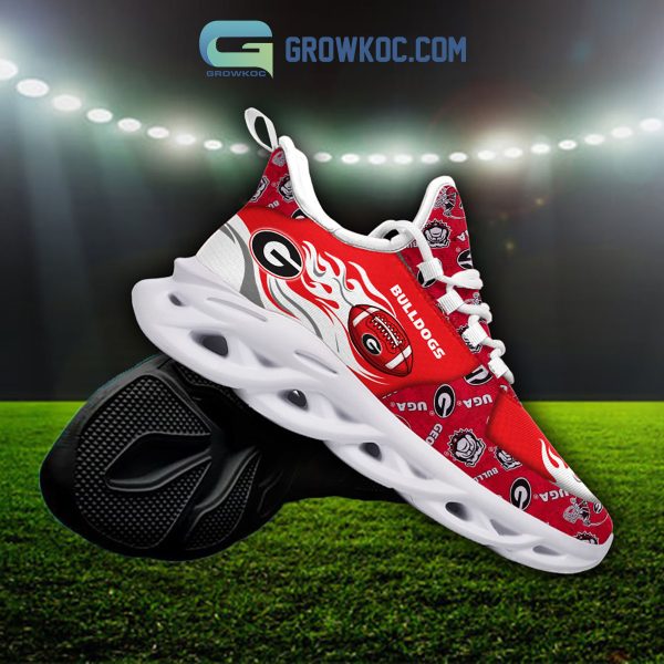 Georgia Bulldogs Fan Personalized Max Soul Sneaker