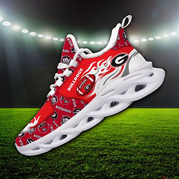 Georgia Bulldogs Fan Personalized Max Soul Sneaker