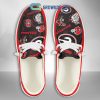 Fresno State Bulldogs Supporters Gift Merry Christmas Custom Name Hey Dude Shoes