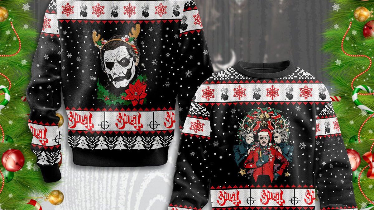 Queen Band Ugly Christmas Sweater - Trends Bedding