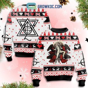 Ghost Rock Band Popestar Ugly Sweater
