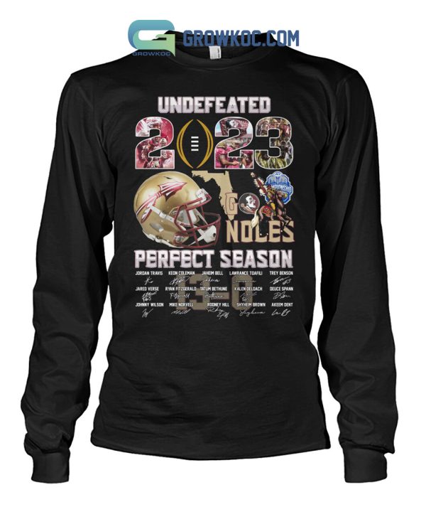 Go Noles Florida State Seminoles Perfect Season 2023 T-Shirt