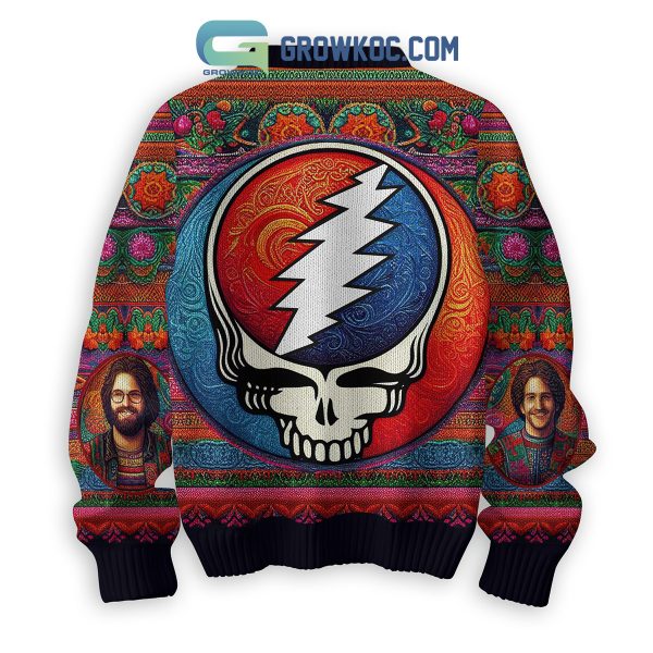 Grateful Dead Portrait Christmas Ugly Sweater