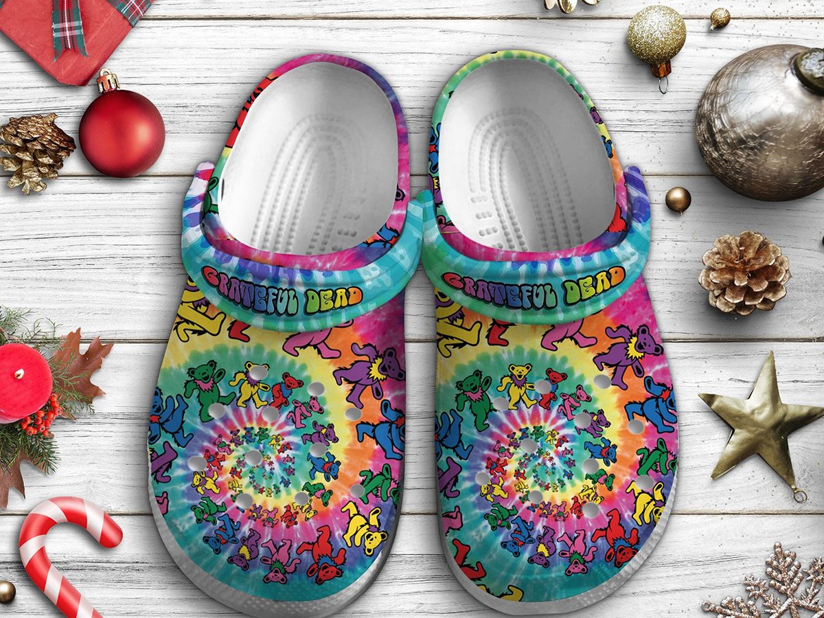 Grateful dead 2025 bear crocs