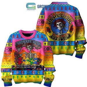 Grateful Dead The Dancing Bears Christmas Season’s Greetings Ugly Sweater