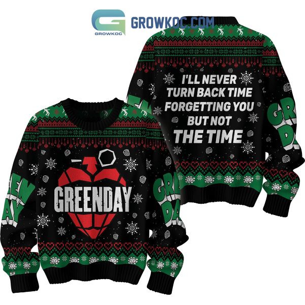 Greenday Not The Time Forgetting You Ugly Sweater