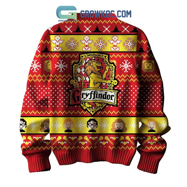 Harry Potter Gryffindor Harry Ron Hermione Ugly Sweater