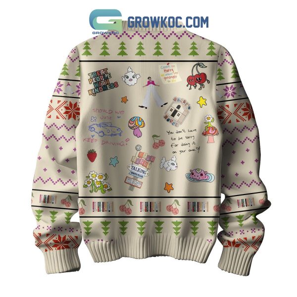 Harry Styles As It Was Goodnight Beige Version Ugly Sweater