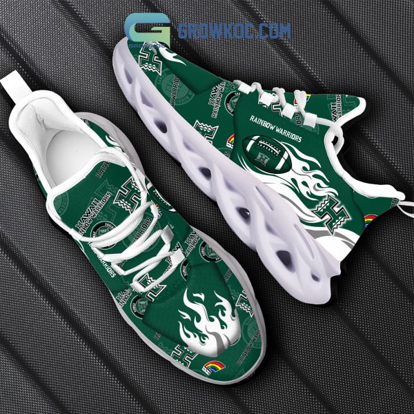 Hawaii Rainbow Warriors Fan Personalized Max Soul Sneaker