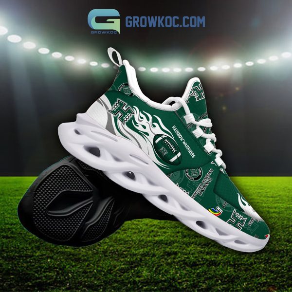 Hawaii Rainbow Warriors Fan Personalized Max Soul Sneaker