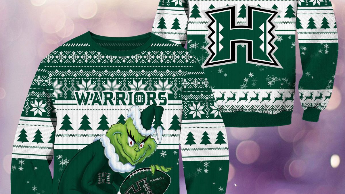 Warriors on sale christmas sweater