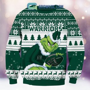 Hawaii Rainbow Warriors Grinch NCAA Christmas Ugly Sweater