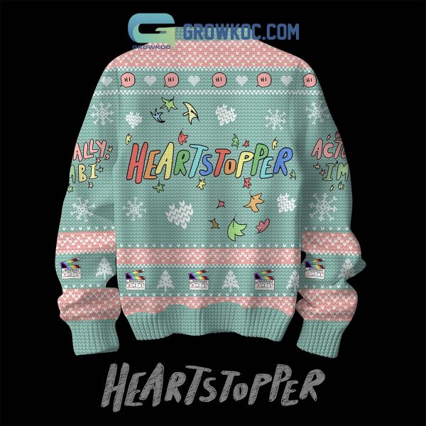 Heartstopper Love Them Well Christmas Ugly Sweater