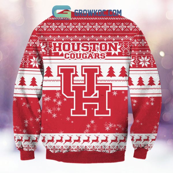 Houston Cougars Grinch NCAA Christmas Ugly Sweater