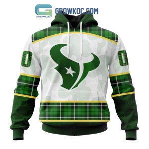 Houston Texans St. Patrick Day Personalized Hoodie Shirts