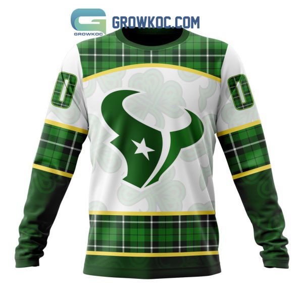 Houston Texans St. Patrick Day Personalized Hoodie Shirts