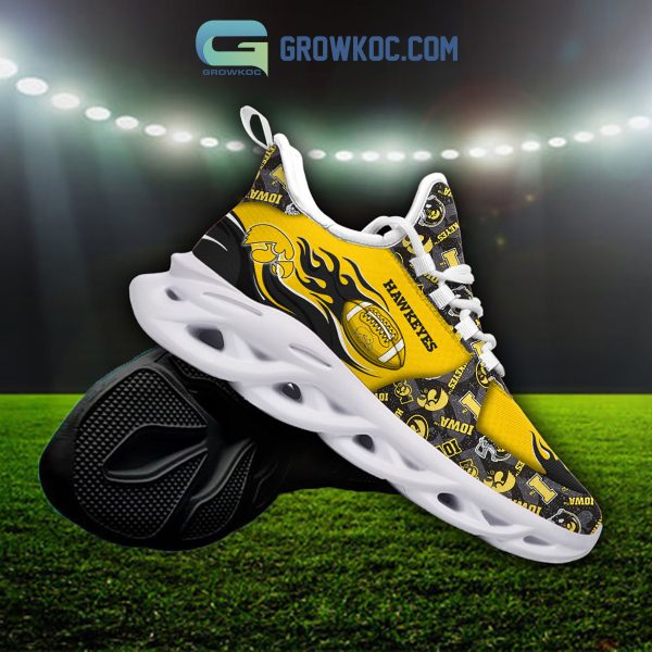 Iowa Hawkeyes Fan Personalized Max Soul Sneaker