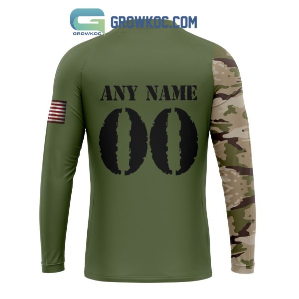 Jacksonville Jaguars Personalized Veterans Camo Hoodie Shirt