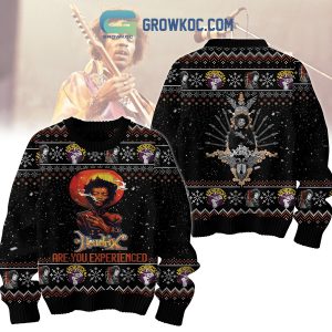 Jimi Hendrix King Jimi Are You Experienced Ugly Sweater